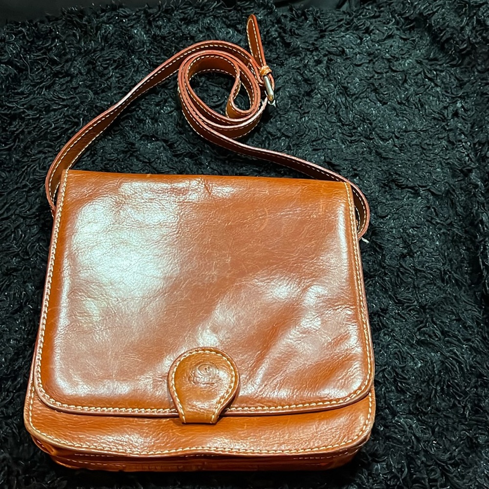CHIARUGI GENUINE LEATHER MESSAGE BAG HANDMADE IN FLORENCE